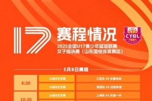 全国青少年联赛U17女子组明天进入交叉赛 八强队伍即将诞生