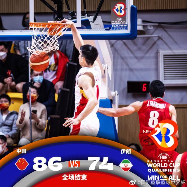 足球直播-男篮逆转伊朗完成世预赛收官 赵继伟吴前展现默契